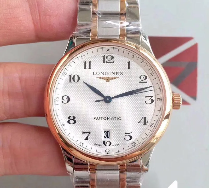 Longines Master Collection L2.628.4.78.6 KZ Factory 1:1 Best Edition Replica Watch Swiss ETA2824 Rose Gold